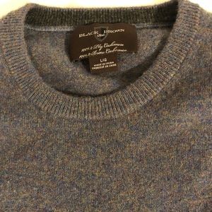 Black brown 1826 cashmere sweater
